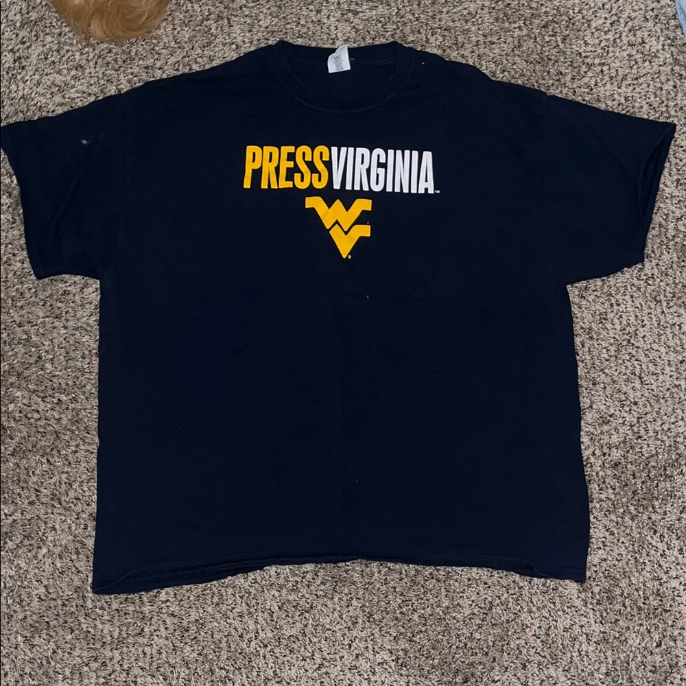 Gildan Black and Yellow Short Sleeve Tee